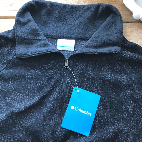 Columbia Long Sleeve Quarter Zip up Shirt Sweater - Picture 6 of 10